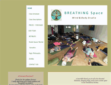 Tablet Screenshot of breathingspacebrentwood.com